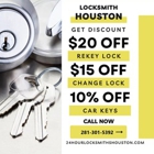 24 Hour Locksmiths Houston