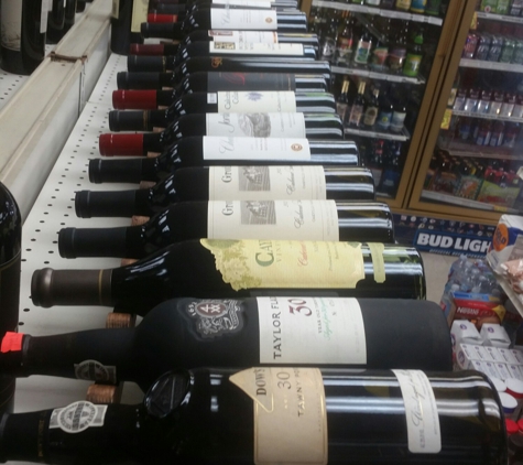 Village Liquor - El Segundo, CA. High in wine.