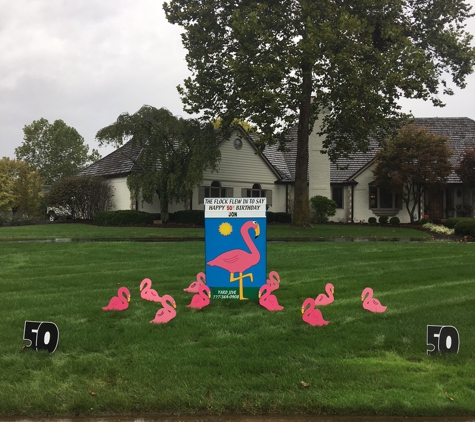 Yard Jive. Flamingos