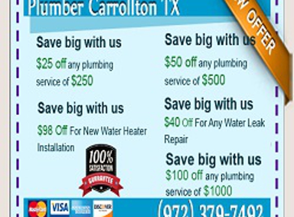 Plumber Carrollton Texas - Carrollton, TX