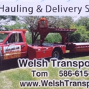 Welsh Transport - Trucking-Light Hauling