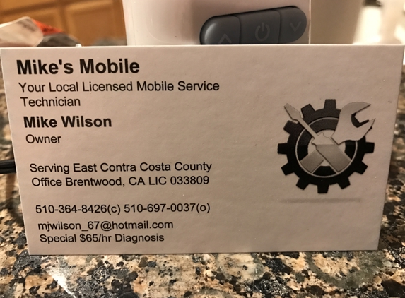 Mike's Mobile Automotive Services - Antioch, CA