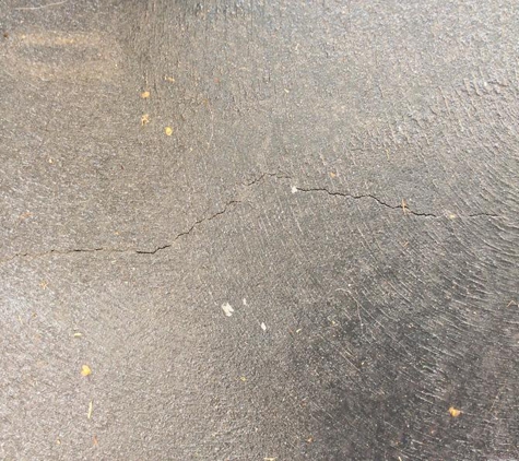T&J Concreting - Narre Warren South, VIC. Another crack which show the sealant is coming off already