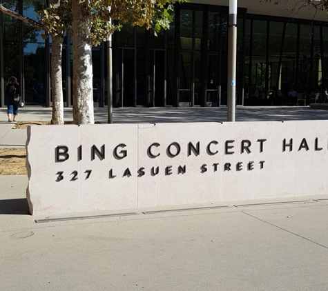 Bing Concert Hall - Stanford, CA