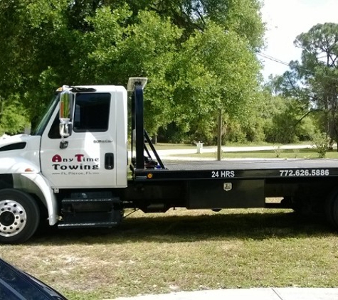 Anytime Towing & Roadside Services - Fort Pierce, FL