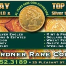 Gardner Coins & Cards - Gold, Silver & Platinum Buyers & Dealers