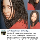 Breshella BRAIDS inside VaNeas Salon & Spa - Duncanville