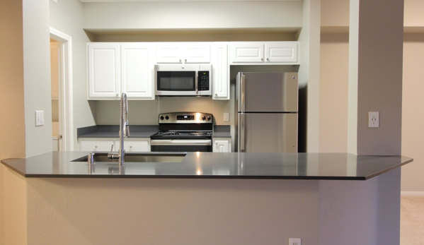 Sycamore Terrace Apartments - Sacramento, CA. Recently remodeled kitchen