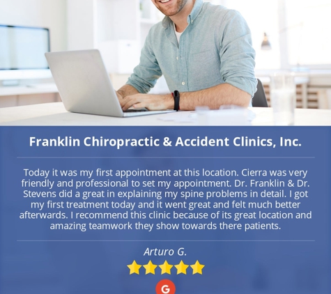 Franklin  Chiropractic &  Accident Clinics Inc - San Antonio, TX