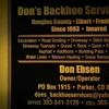 Don's Backhoe Services gallery