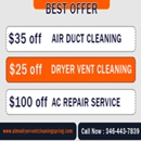 Almo Dryer Vent Cleaning Spring TX - Dryer Vent Cleaning