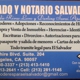 Salvadorian Attorney and Notary