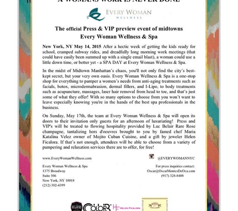 Every Woman Wellness - New York, NY