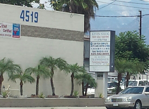 El Monte Transmission - El Monte, CA. Outside business sign