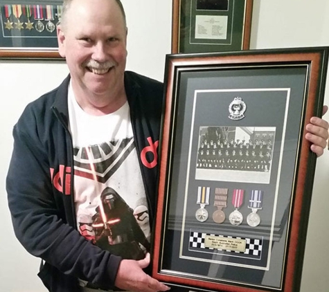 Buck Tania Medals and Frames - Flagstaff Hill, SA