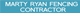 Marty Ryan Fencing Contractor - Fencing Contractors