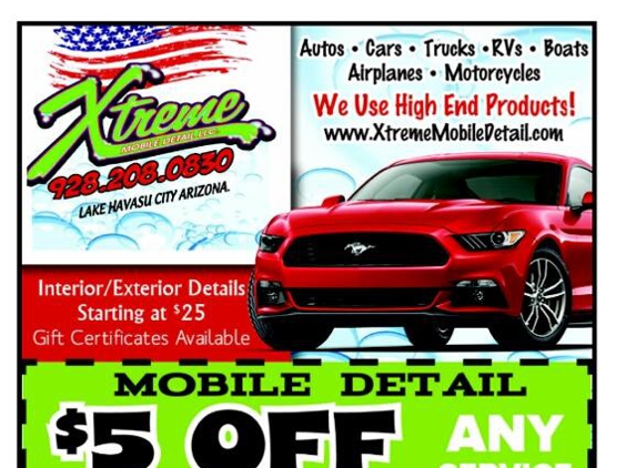 Xtreme Mobile Detail LLC - Lake Havasu City, AZ