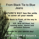 Nature's Way Portable Units - Distributing Service-Circular, Sample, Etc