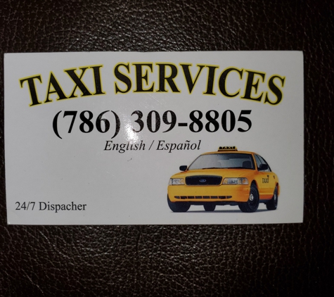 Miami taxi services - Miami, FL