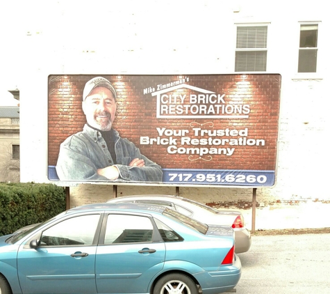 City Brick Restorations - Lancaster, PA. Some of my bill board advertising.