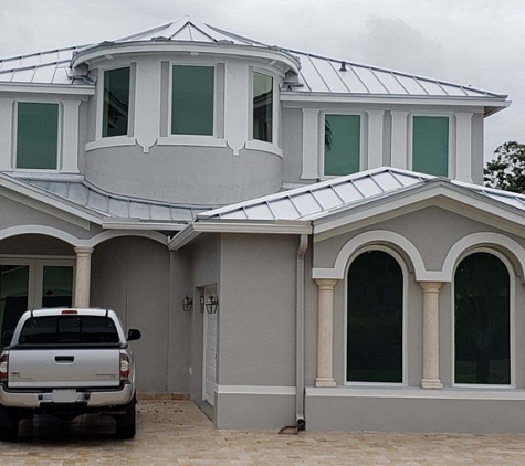 Roofer Mike Inc - Miami Springs, FL. Metal roof in Miami, Fl. Englert 1300