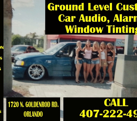 GROUND LEVEL CUSTOMS Car Audio, Window Tinting, and Alarms - Orlando, FL