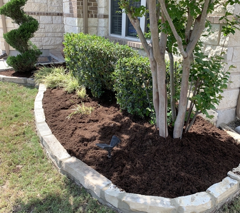 mccain enterprise landscaping services - San Antonio, TX. After picture. 