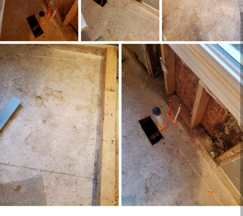 Executive Restoration - Mint Hill, NC. Notice the Water leak that turned to Mold?