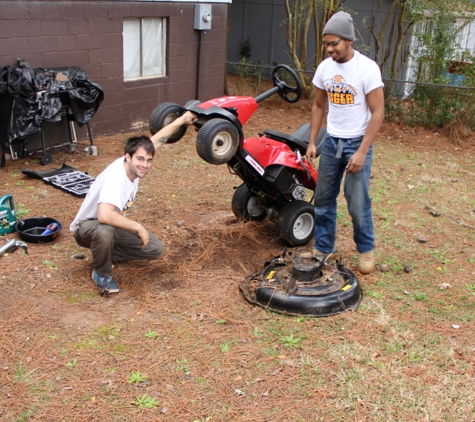 Tiger Power Equipment Repair - Duluth, GA. Despite a recent hair cut, still have good strength. (Christian joke referring to Samson.)