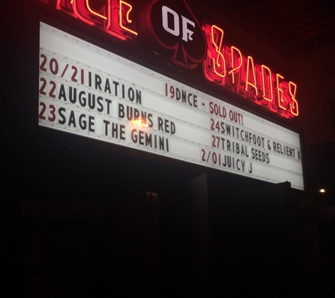 Ace of Spades - Sacramento, CA