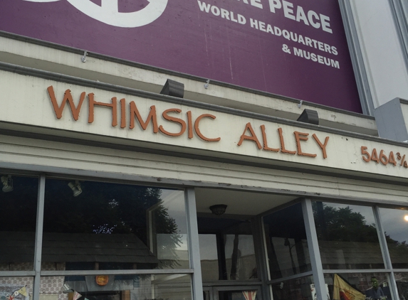 Whimsic Alley - Los Angeles, CA. Sign