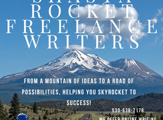 Shasta Rocket Freelance Writers