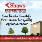 Shaw's Appliance Repair Service
