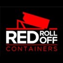 Red Roll Off Containers - Garbage Collection
