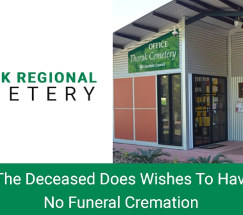 Thorak Regional Cemetery - Knuckey Lagoon, NT. Or The Deceased Does Wishes To Have A No Funeral Cremation
