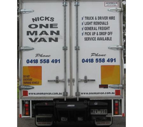 Nicks One Man Van