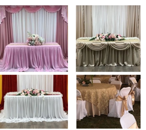 Rene's Fashion - Los Angeles, CA. Special event decoration for quinceañeras, weddings, anniversary's