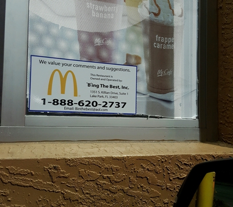 McDonald's - Greenacres, FL