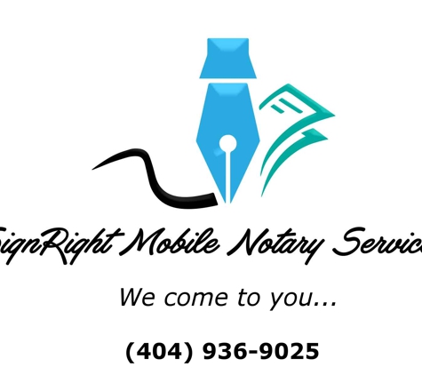 SignRight Mobile Notary Services - Stockbridge, GA