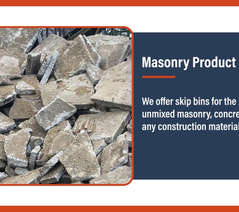 Coffs Harbour Skip Bins - Toormina, NSW. We Offer Skip Bins For The Removal Of Unmixed Masonry, Concrete, Rocks, Or Any Construction Material