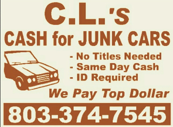 CL's Cash for Junk Cars - Chester, SC