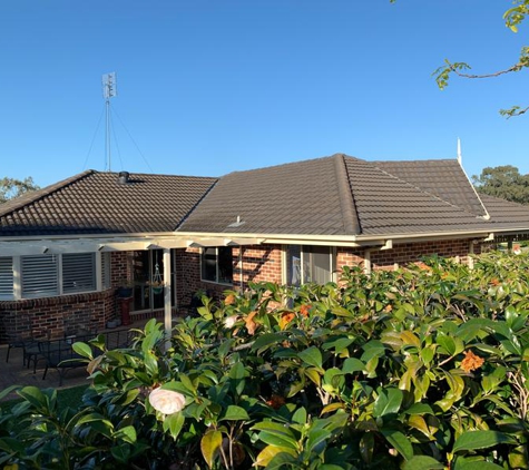 Total Roof Restoration - East Corrimal, NSW. The before photo