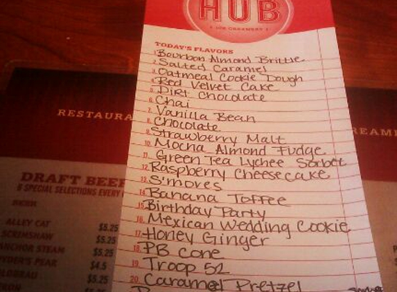 HUB Restaurant & Ice Creamery - Tucson, AZ