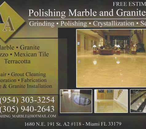 AA POLISHING MARBLE - Miami, FL