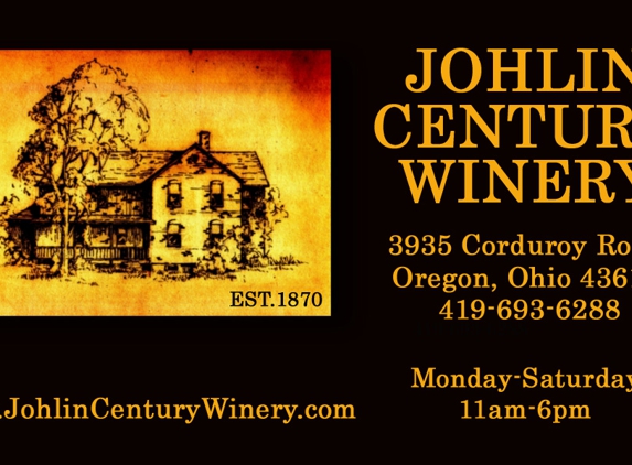 Johlin Century Winery - Oregon, OH