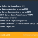 Frede Rick Garage Repair - Garage Doors & Openers