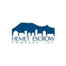 Hemet Escrow Company, Inc. - Escrow Service