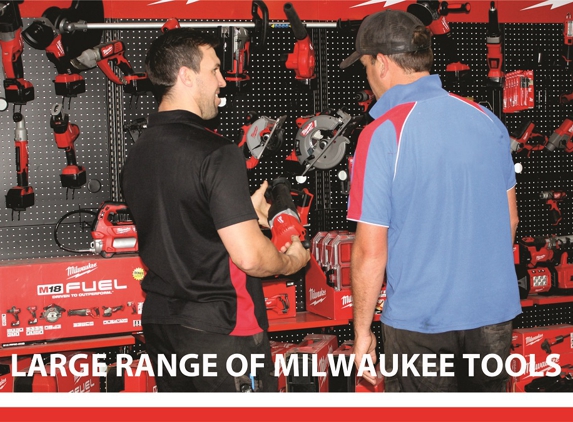 M D Steel Fabrication - Forbes, NSW. Large Range Of Milwaukee Tools