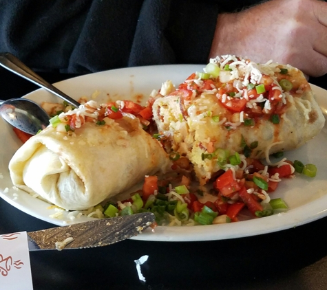 Moe Joe's Breakfast Eatery - Meridian, ID. Holy crap that's a breakfast burrito!