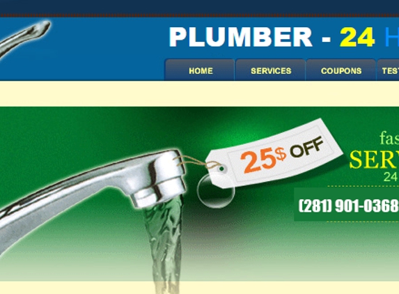 Plumber-24Hour - Houston, TX